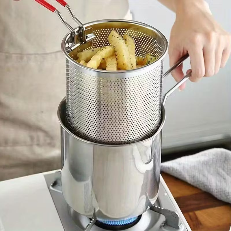🍟🍳Exclusive offer for our fans! Limited-time low price!🎁Household stainless steel fryer