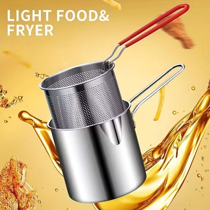 🍟🍳Exclusive offer for our fans! Limited-time low price!🎁Household stainless steel fryer