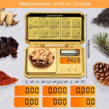 🎵High-precision Digital Pocket Scale
